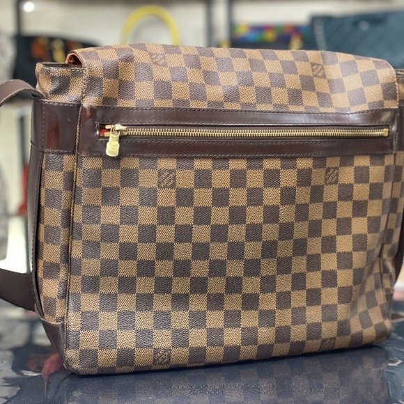 LOUIS VUITTON Messenger Damier Bag Crossbody LV Monogram Shoulder Mens Briefcase - Picture 3 of 16